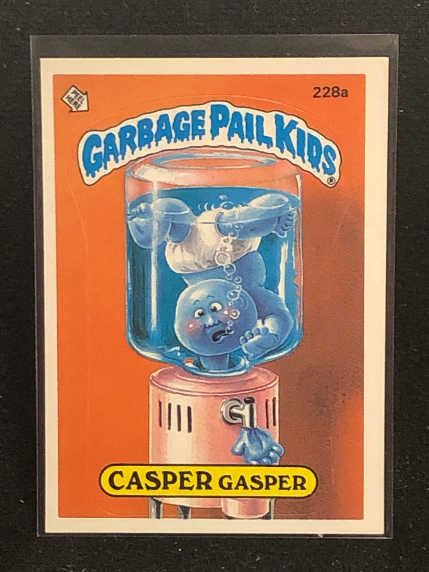 Garbage Pail Kids Original Series 6 (os6) 228a Casper Gasper