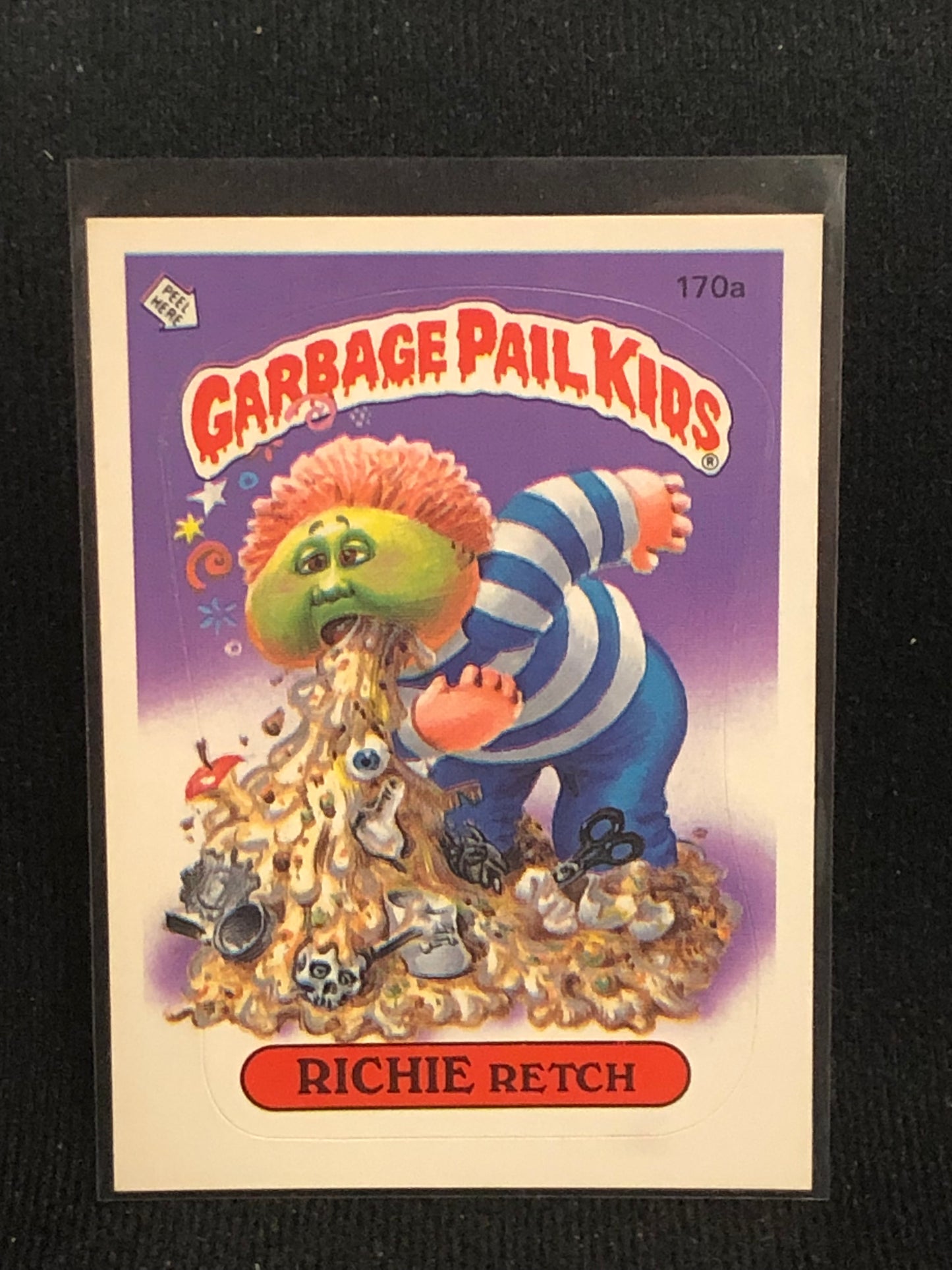 Garbage Pail Kids Original Series 5 (os5) 170a Richie Retch