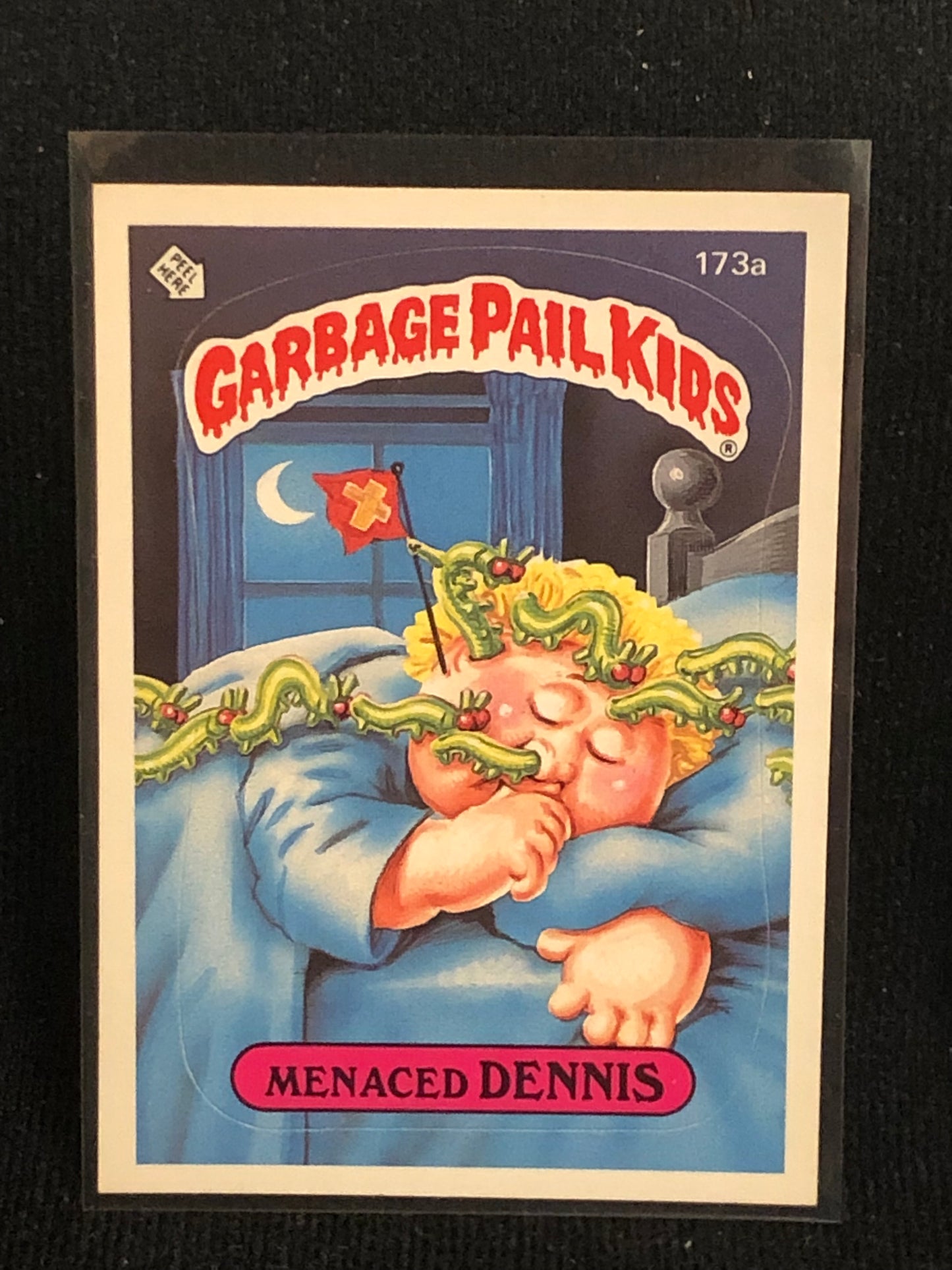 Garbage Pail Kids Original Series 5 (os5) 173a Menaced Dennis