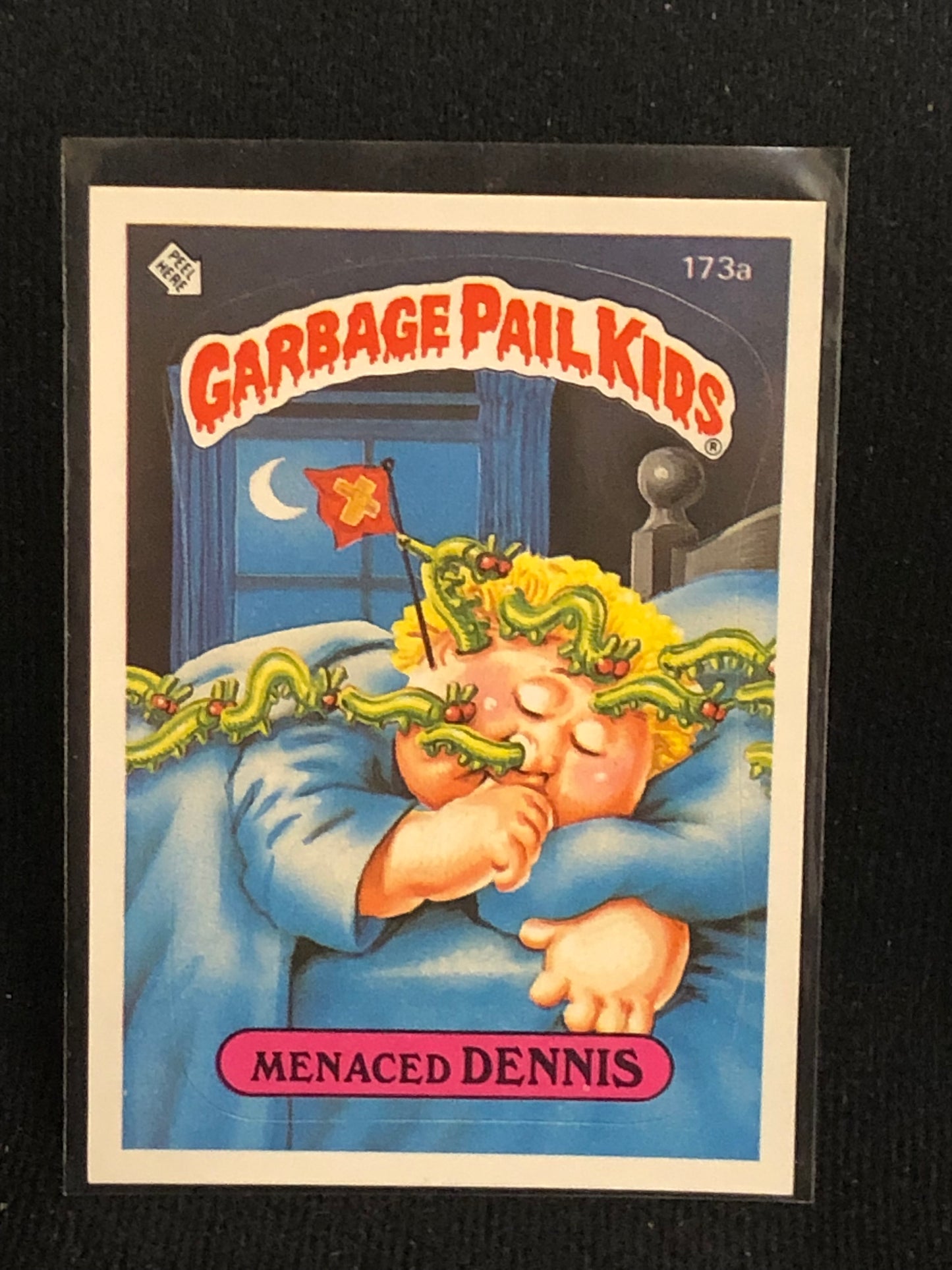 Garbage Pail Kids Original Series 5 (os5) 173a Menaced Dennis