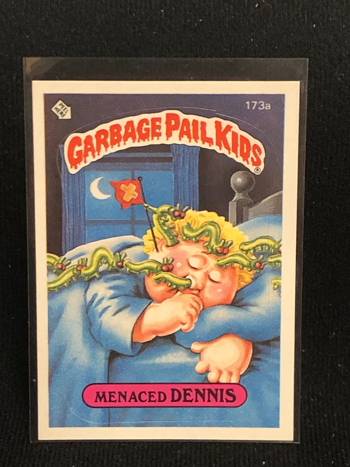 Garbage Pail Kids Original Series 5 (os5) 173a Menaced Dennis