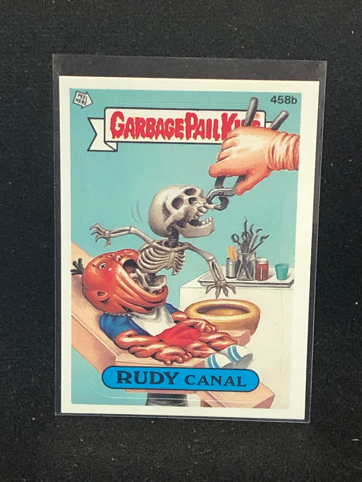 Garbage Pail Kids Original Series 11 (os11) 458b Rudy Canal