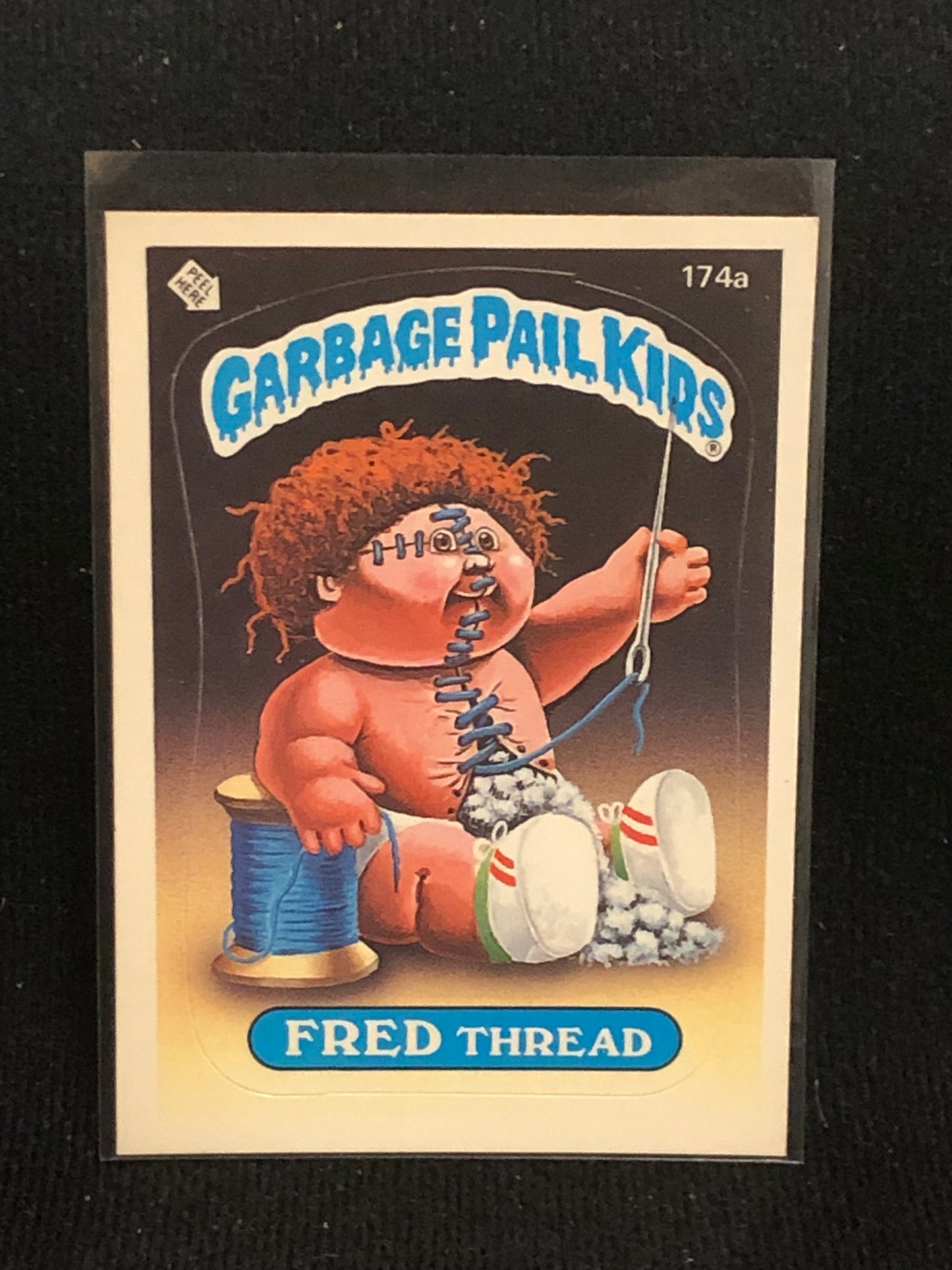 Garbage Pail Kids Original Series 5 (os5) 174a Fred Thread