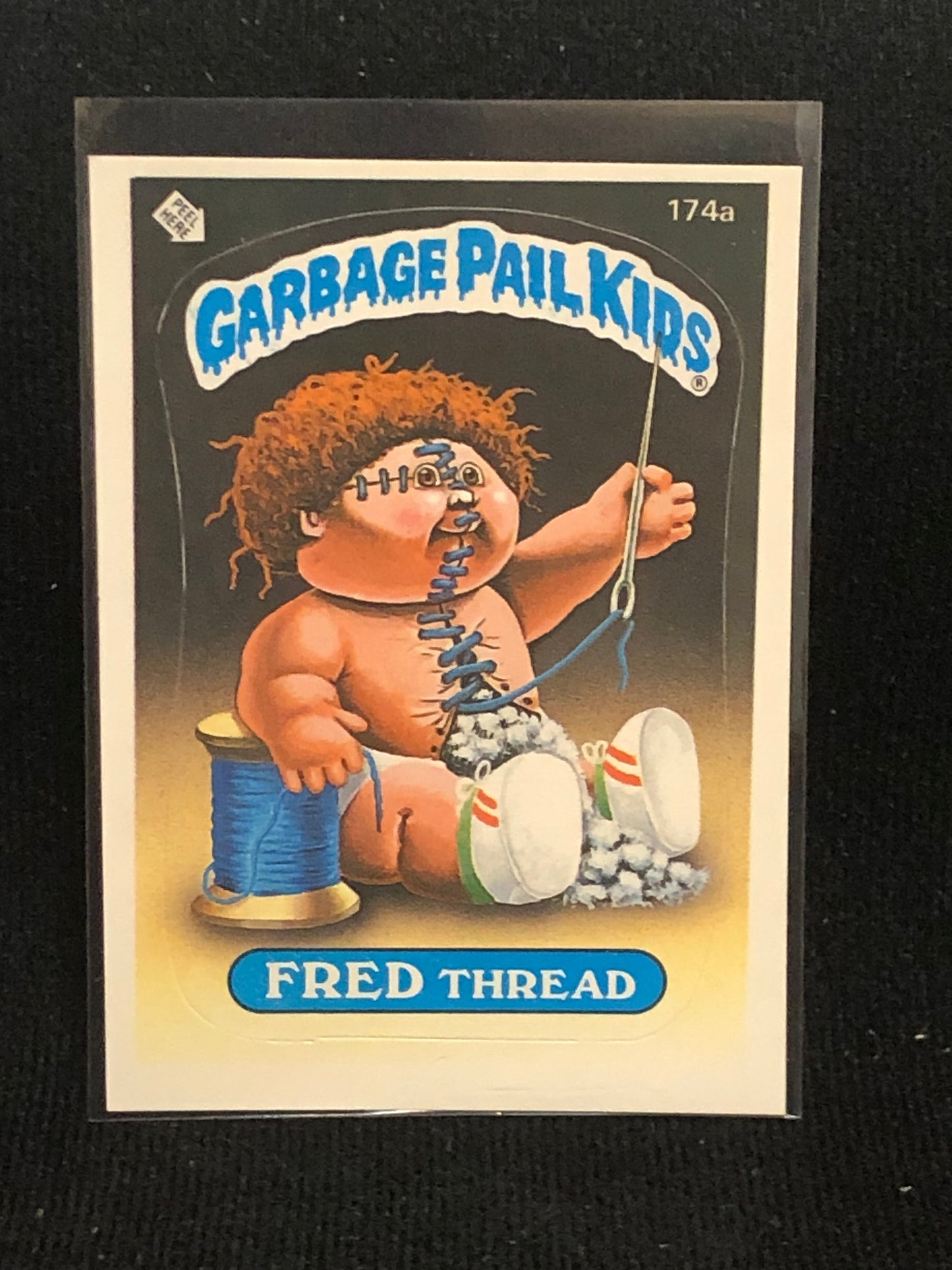 Garbage Pail Kids Original Series 5 (os5) 174a Fred Thread