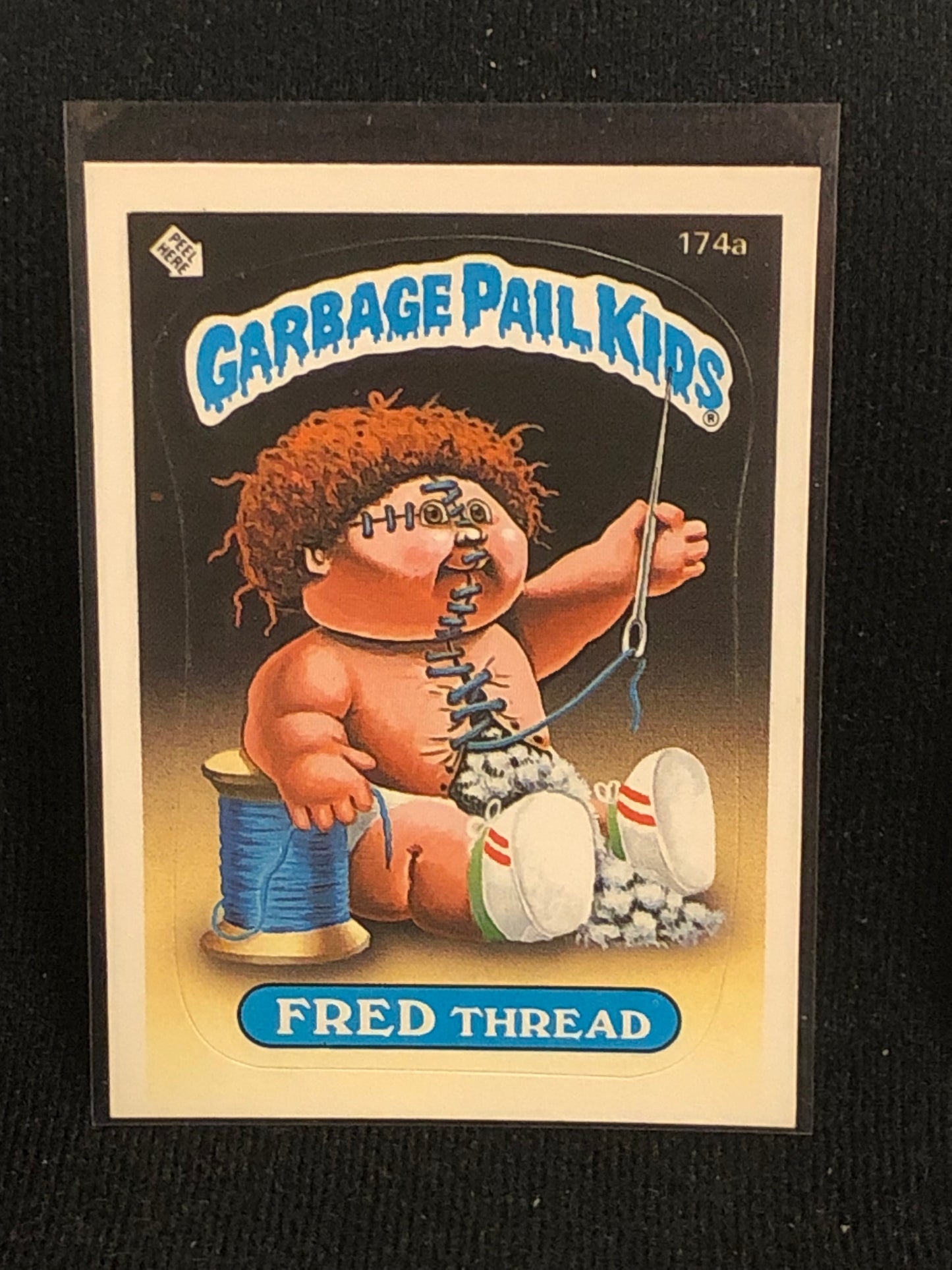 Garbage Pail Kids Original Series 5 (os5) 174a Fred Thread