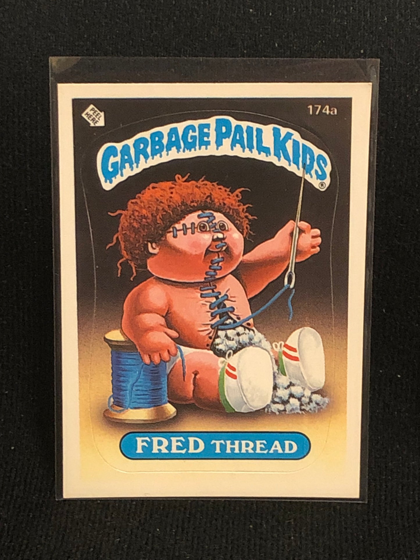 Garbage Pail Kids Original Series 5 (os5) 174a Fred Thread