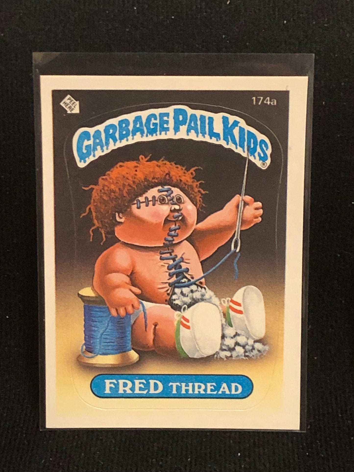 Garbage Pail Kids Original Series 5 (os5) 174a Fred Thread