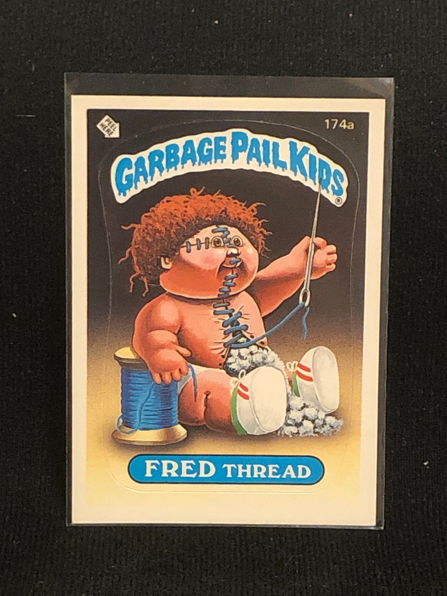 Garbage Pail Kids Original Series 5 (os5) 174a Fred Thread