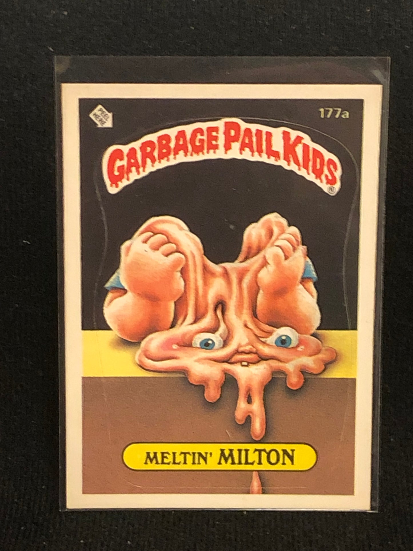 Garbage Pail Kids Original Series 5 (os5) 177a Meltin Milton