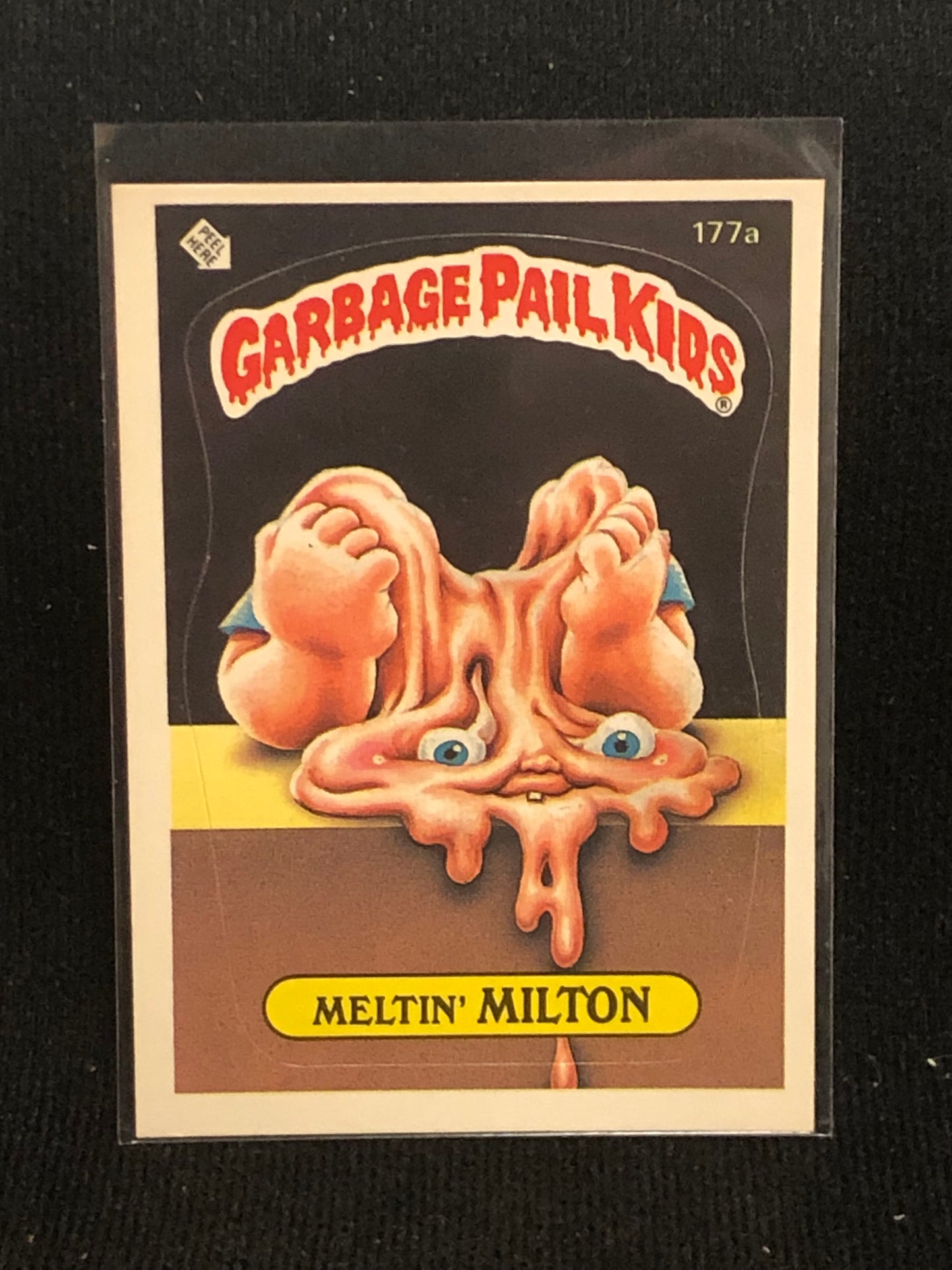 Garbage Pail Kids Original Series 5 (os5) 177a Meltin Milton