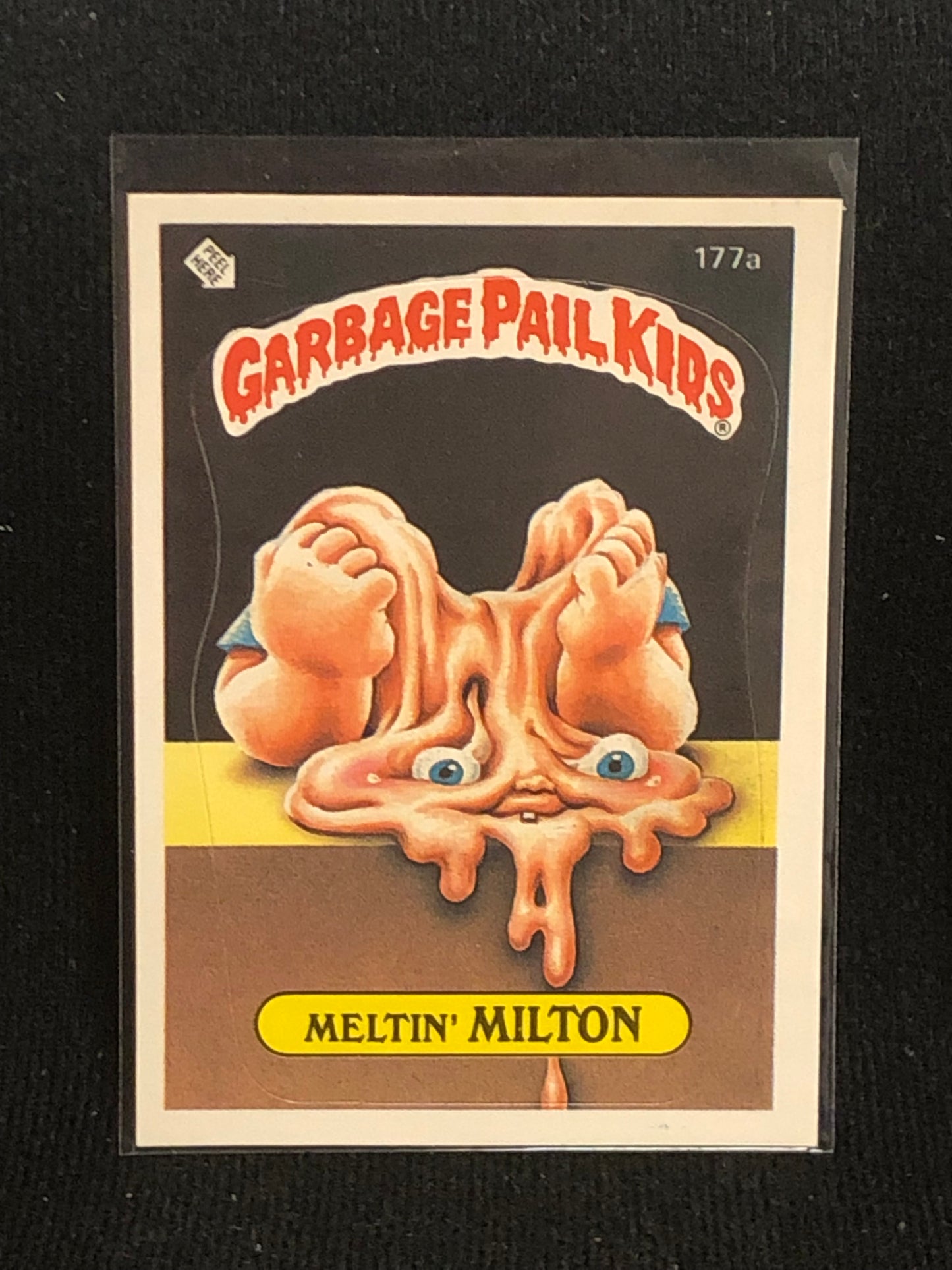 Garbage Pail Kids Original Series 5 (os5) 177a Meltin Milton