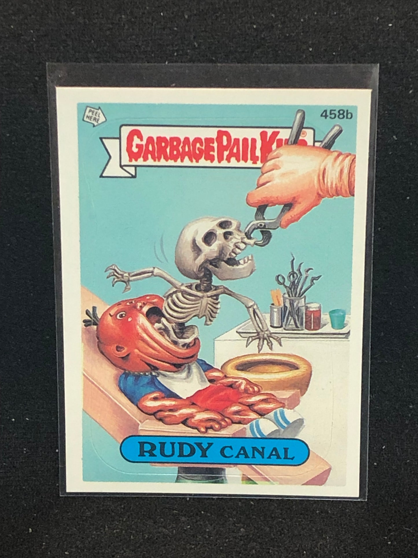Garbage Pail Kids Original Series 11 (os11) 458b Rudy Canal