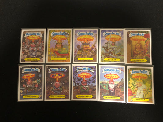 Garbage Pail Kids Brand New Series 3 (BNS3) 10 Card Adam Bombing Base Set