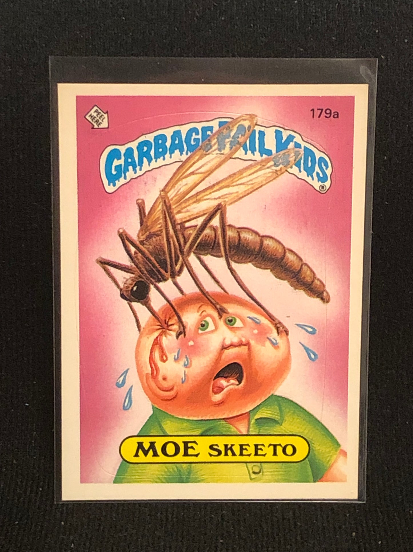 Garbage Pail Kids Original Series 5 (os5) 179a Moe Skeeto