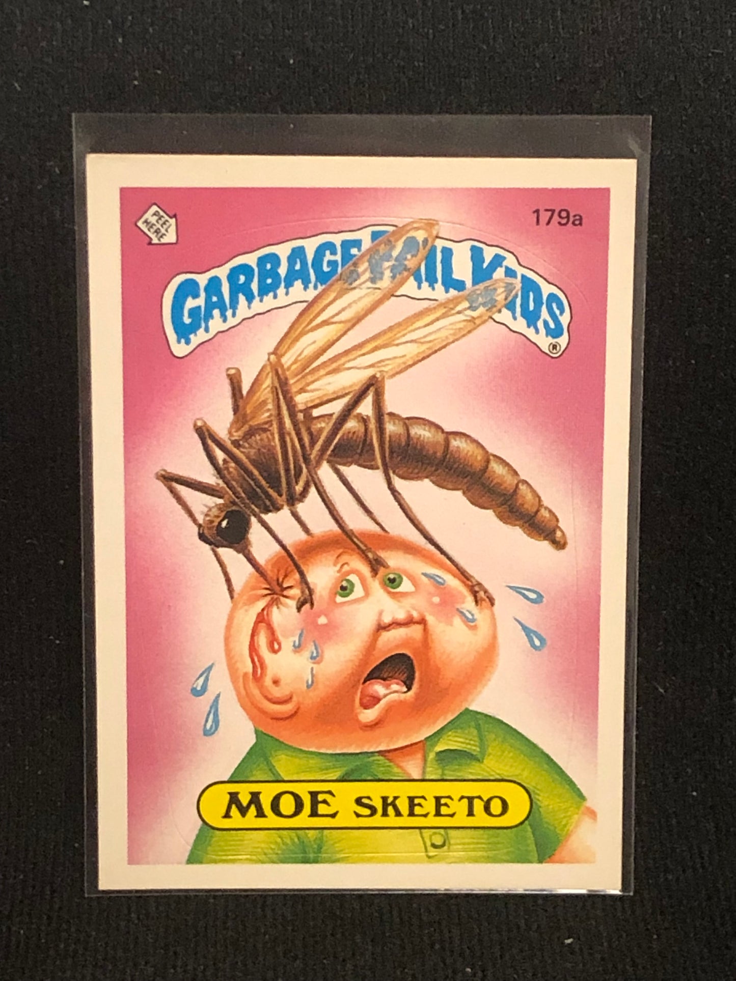 Garbage Pail Kids Original Series 5 (os5) 179a Moe Skeeto