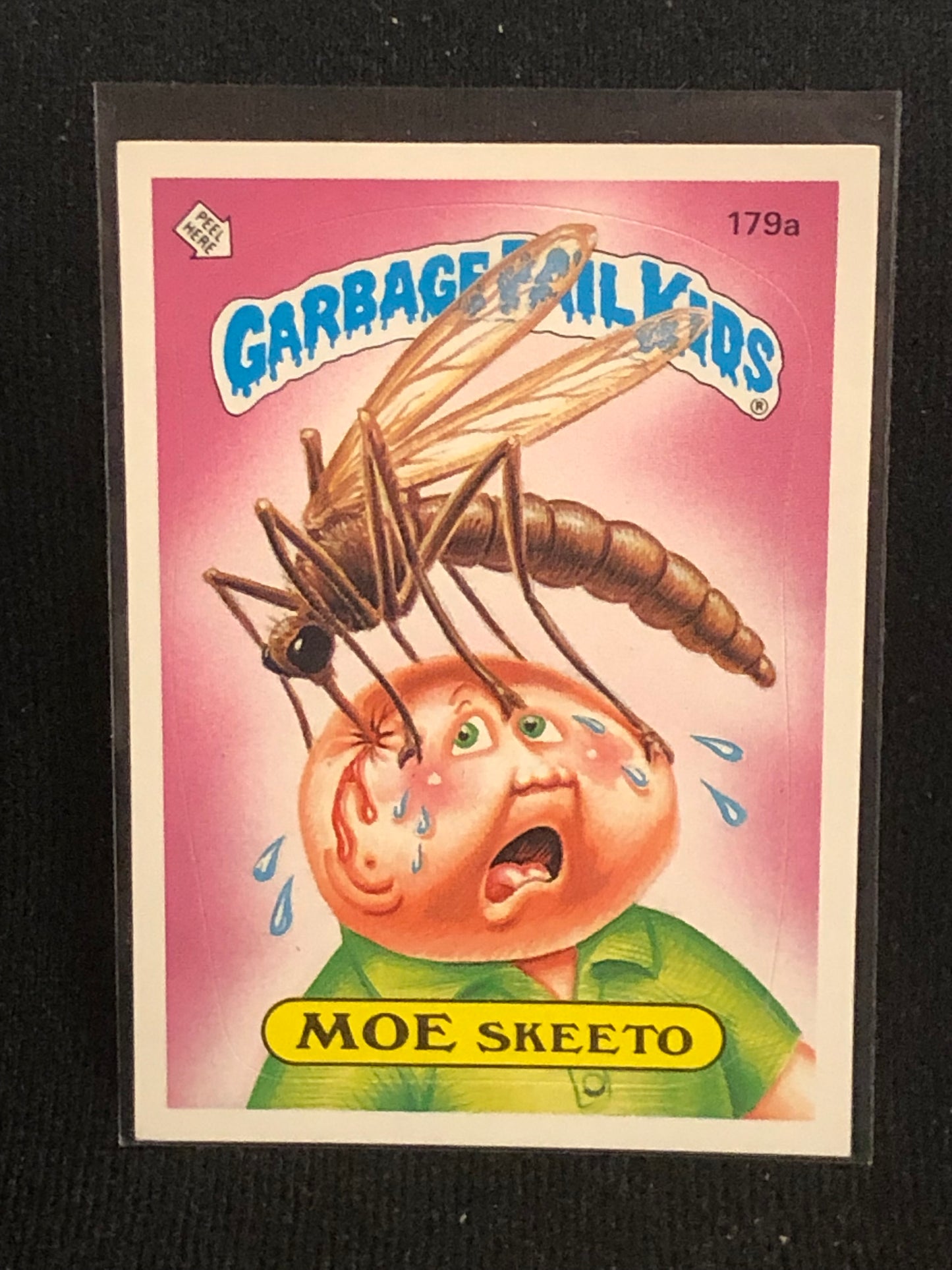 Garbage Pail Kids Original Series 5 (os5) 179a Moe Skeeto