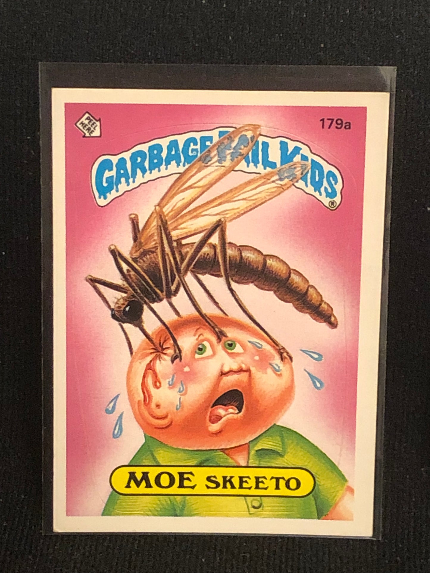 Garbage Pail Kids Original Series 5 (os5) 179a Moe Skeeto