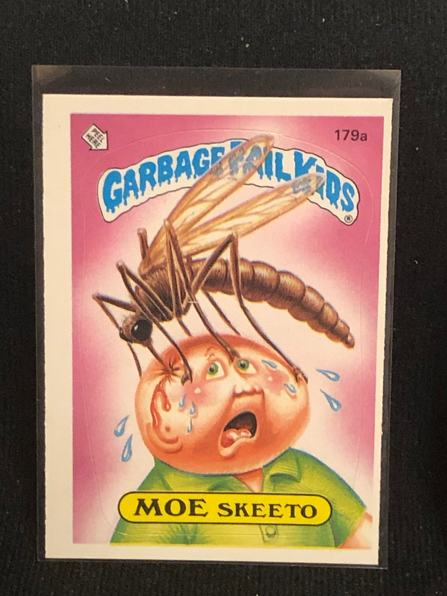 Garbage Pail Kids Original Series 5 (os5) 179a Moe Skeeto