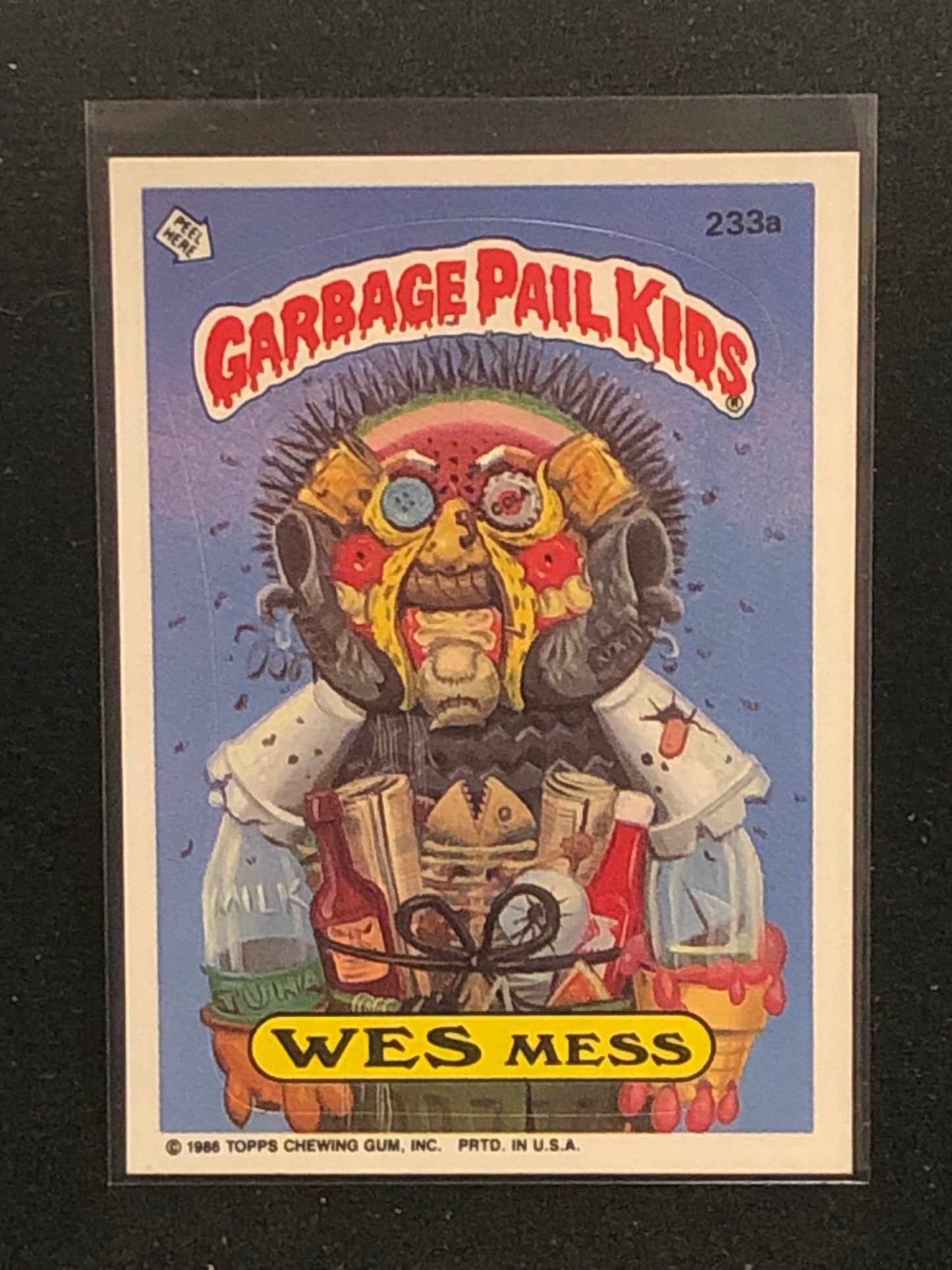 Garbage Pail Kids Original Series 6 (os6) 233a