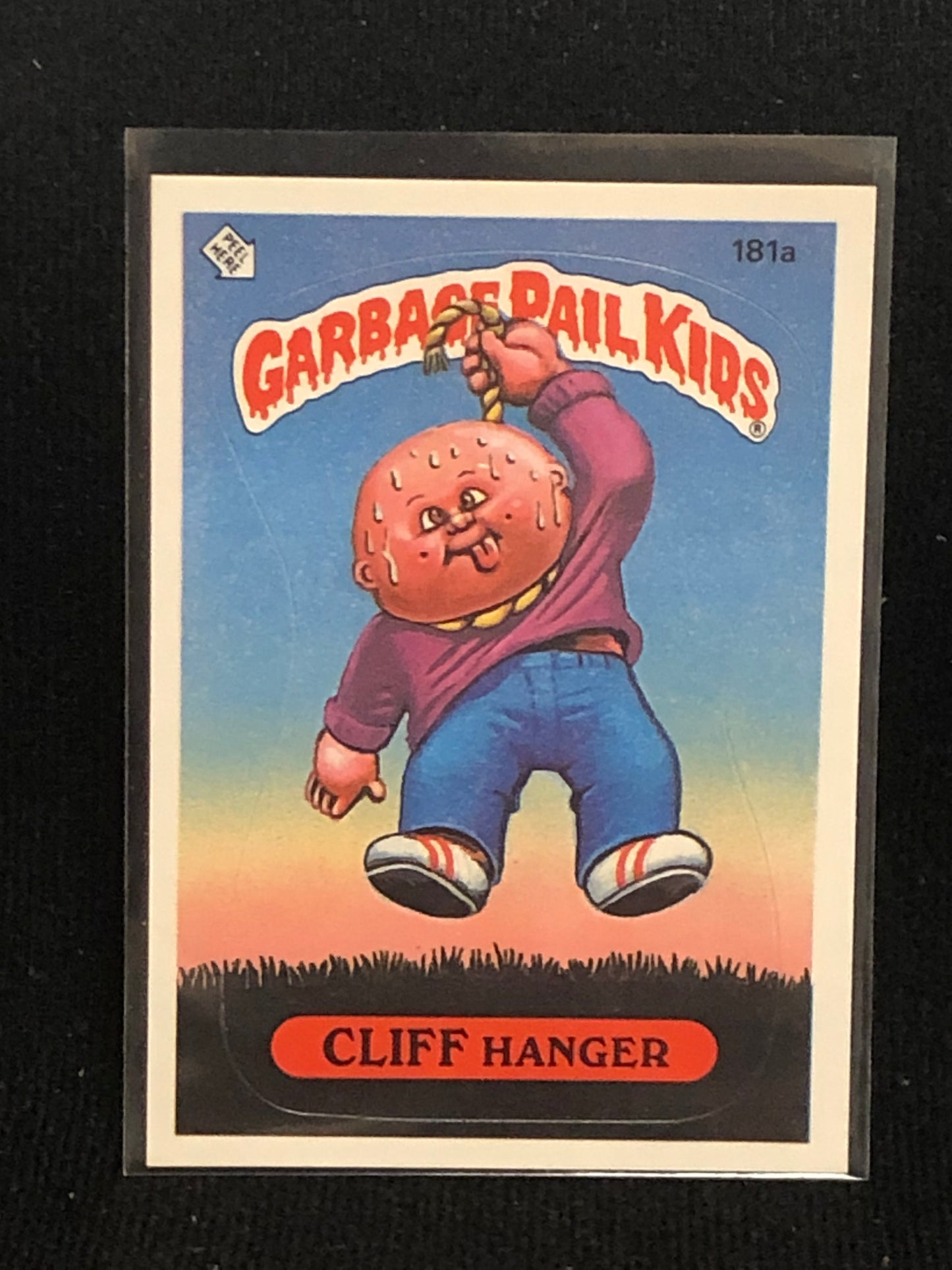 Garbage Pail Kids Original Series 5 (os5) 181a Cliff Hanger