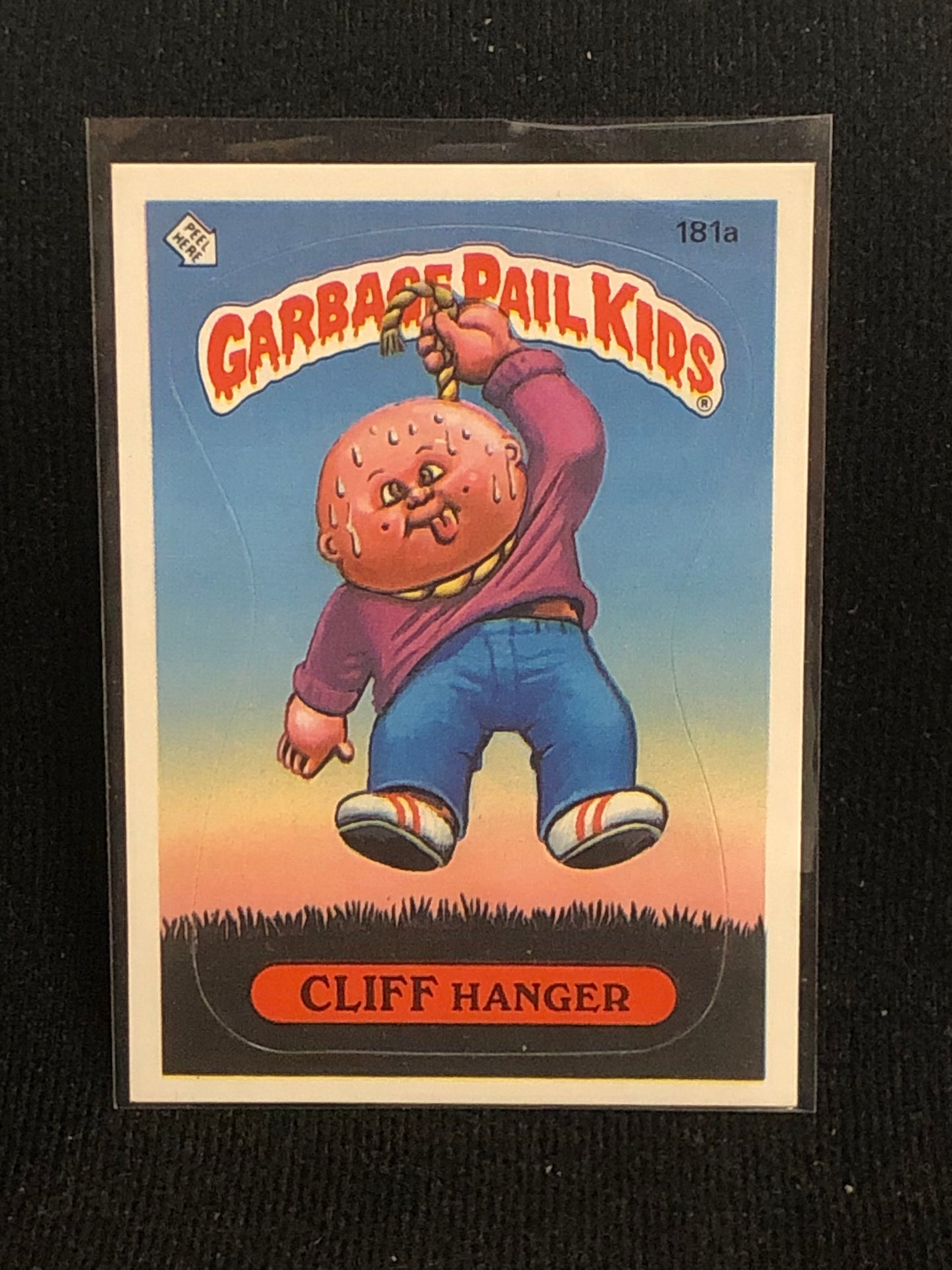 Garbage Pail Kids Original Series 5 (os5) 181a Cliff Hanger