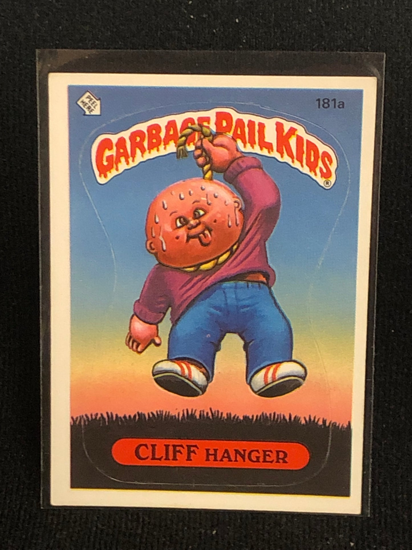 Garbage Pail Kids Original Series 5 (os5) 181a Cliff Hanger