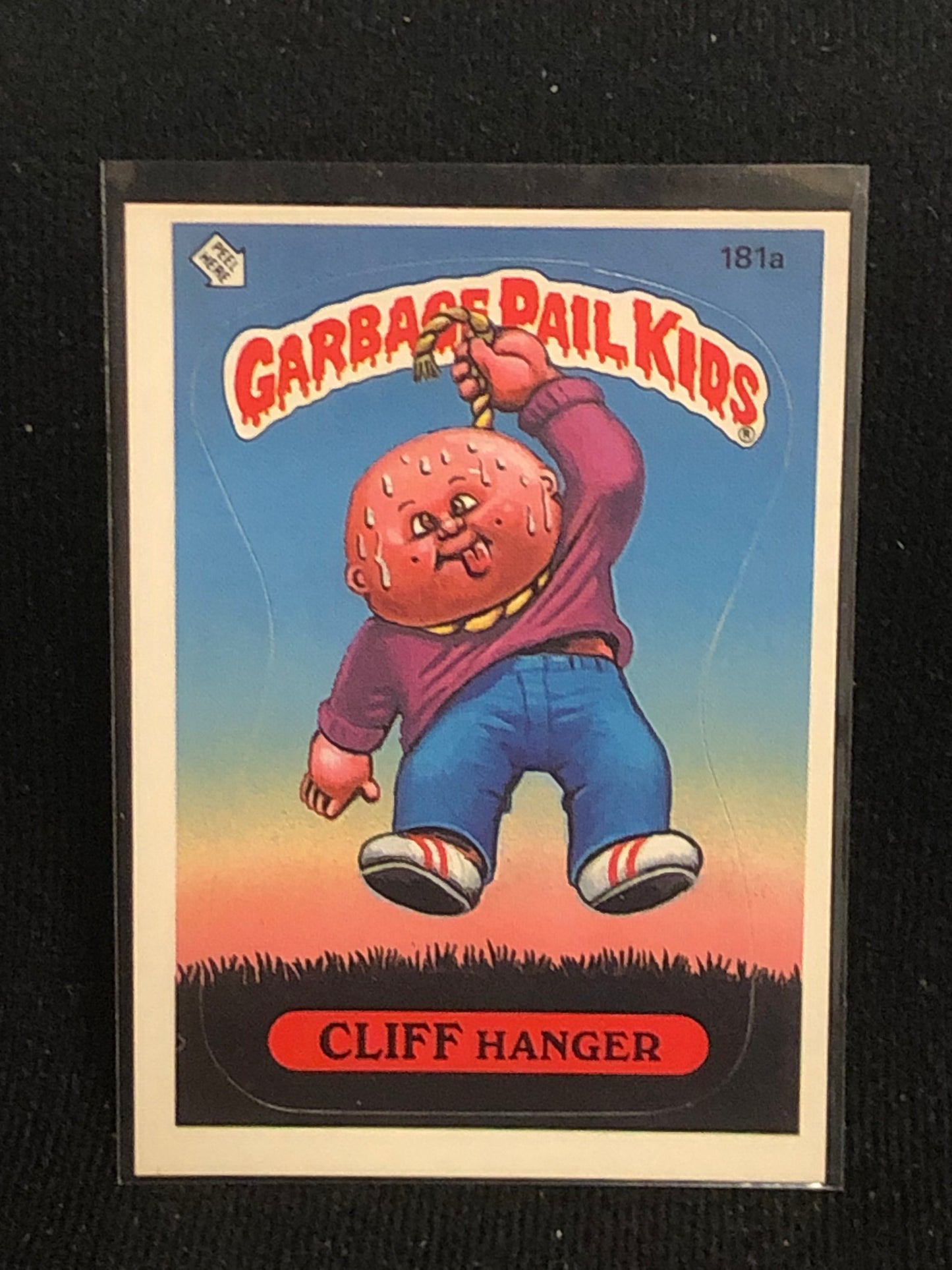 Garbage Pail Kids Original Series 5 (os5) 181a Cliff Hanger