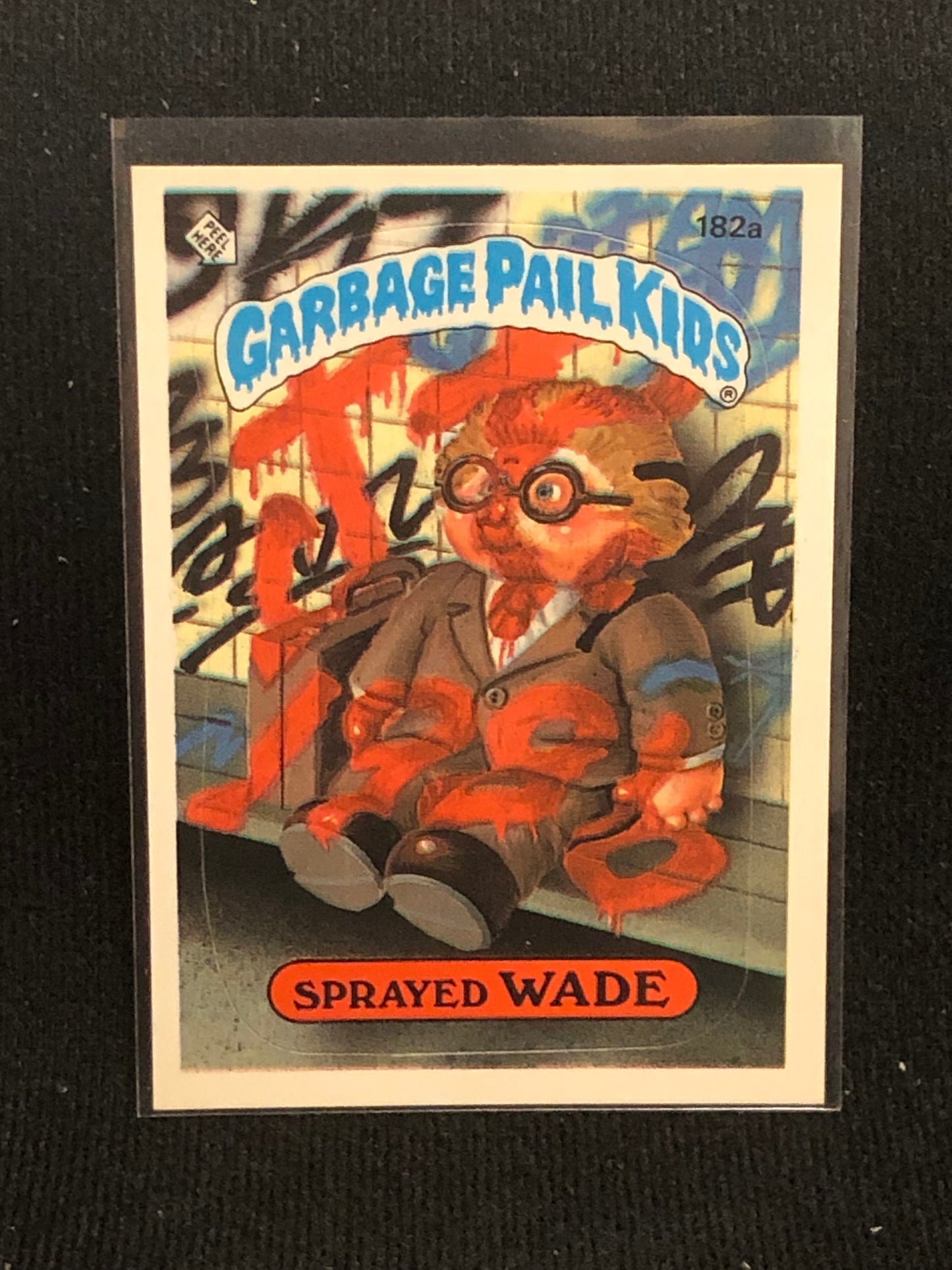 Garbage Pail Kids Original Series 5 (os5) 182a Sprayed Wade