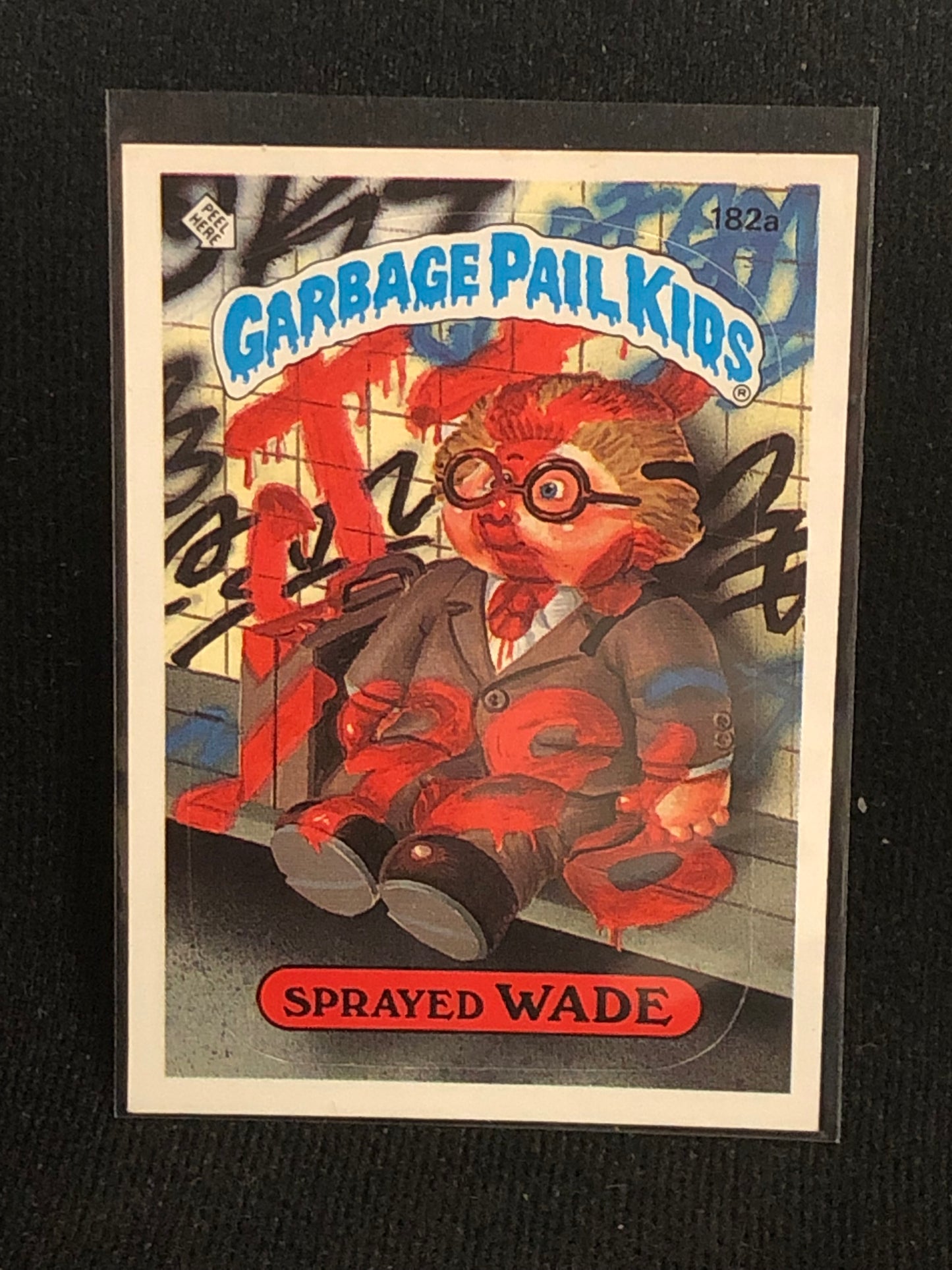 Garbage Pail Kids Original Series 5 (os5) 182a Sprayed Wade