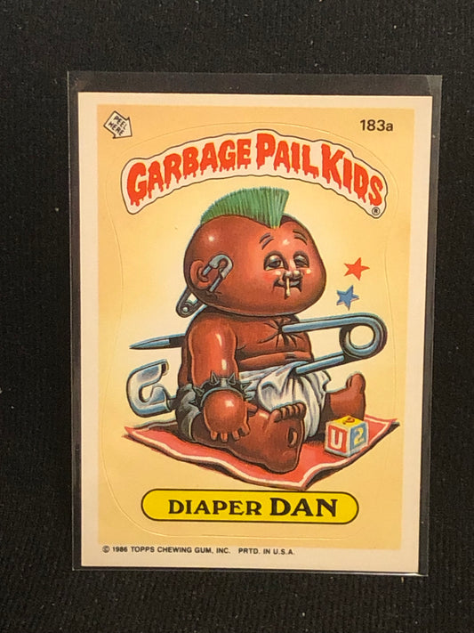 Garbage Pail Kids Original Series 5 (os5) 183a Diaper Dan