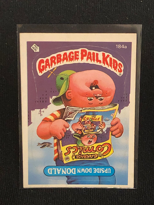 Garbage Pail Kids Original Series 5 (os5) 184a Upside Down Donald