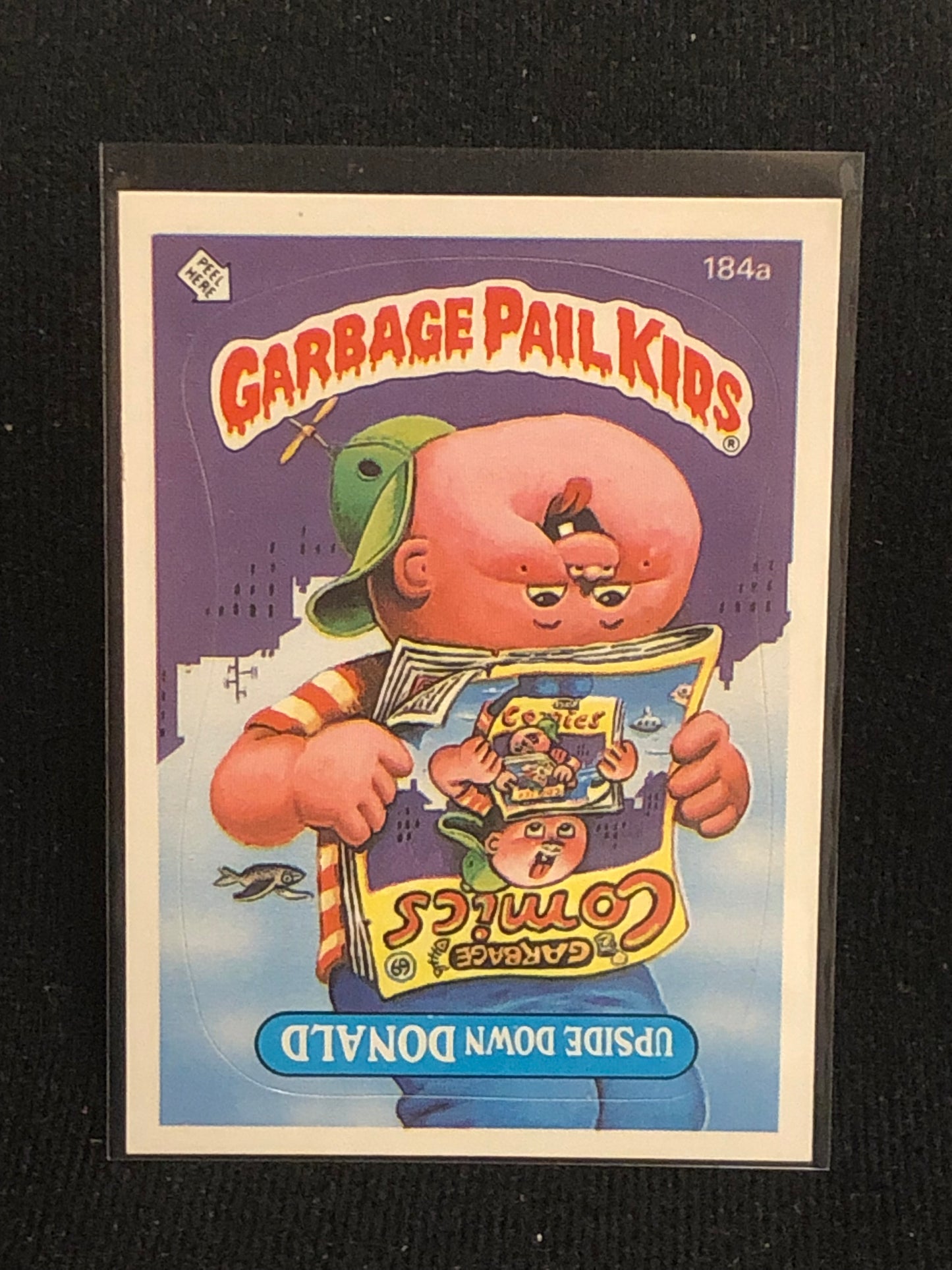 Garbage Pail Kids Original Series 5 (os5) 184a Upside Down Donald