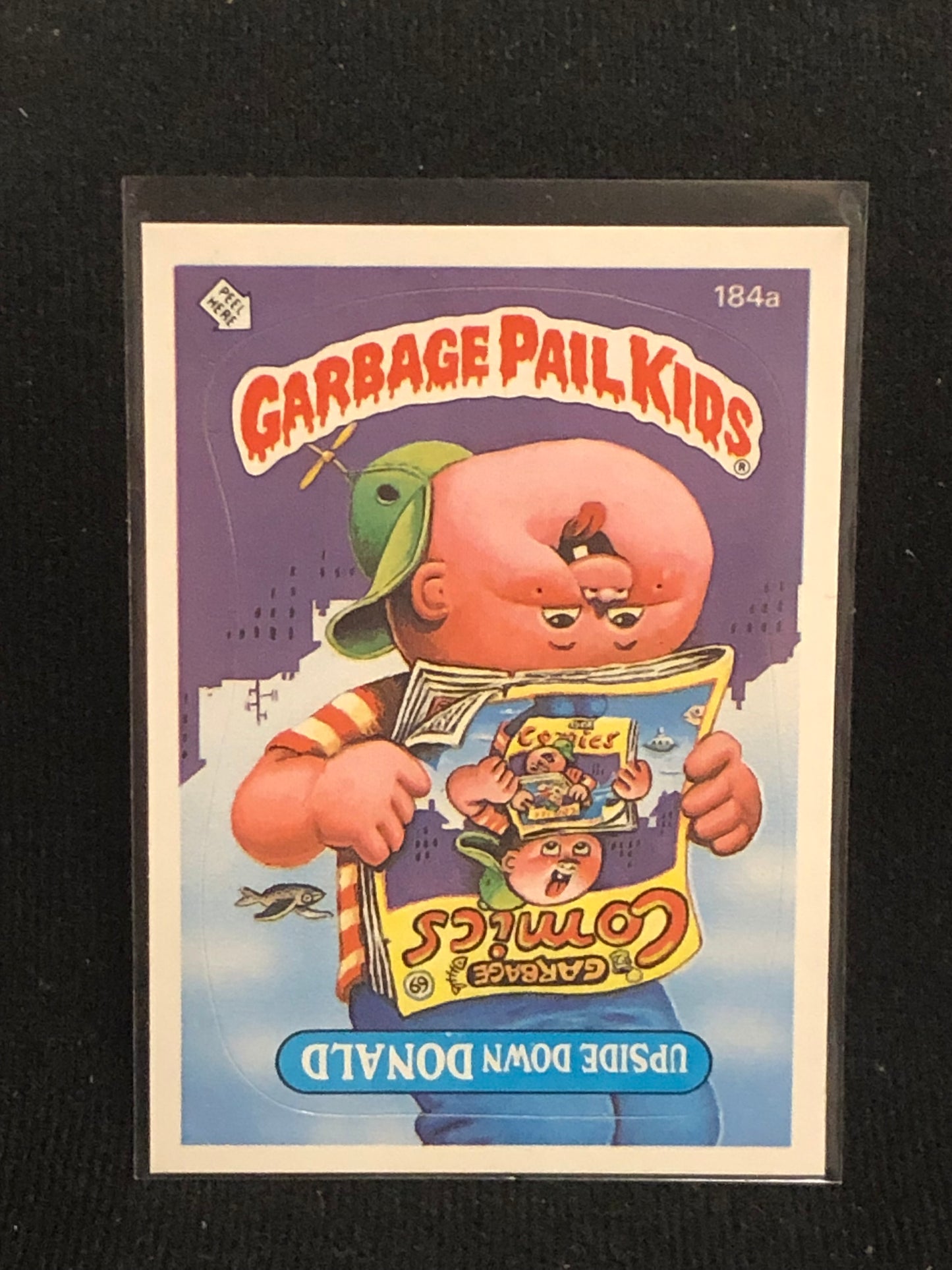 Garbage Pail Kids Original Series 5 (os5) 184a Upside Down Donald