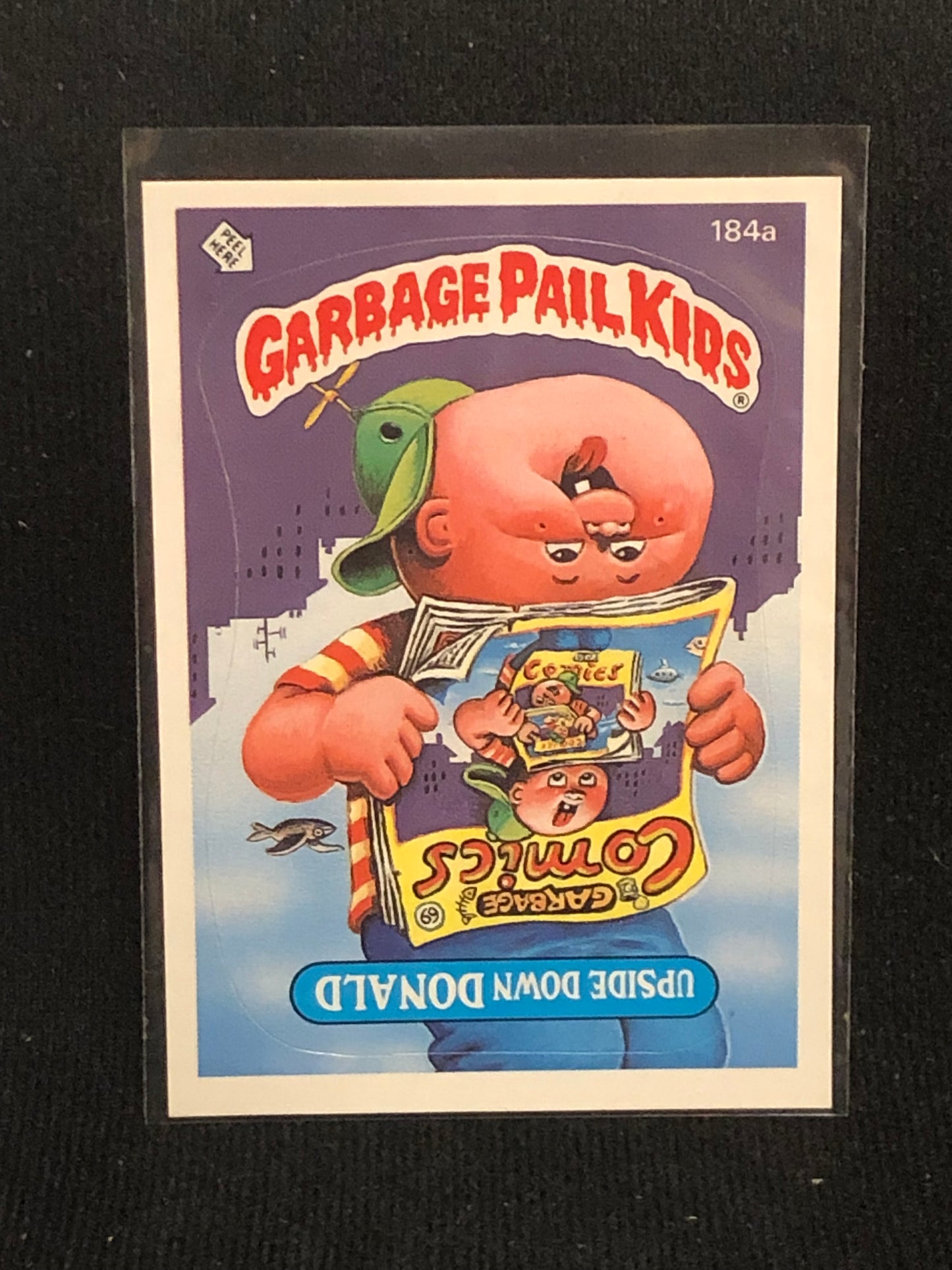 Garbage Pail Kids Original Series 5 (os5) 184a Upside Down Donald