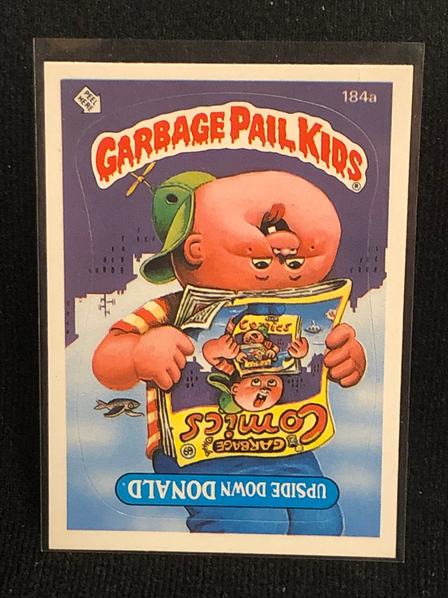 Garbage Pail Kids Original Series 5 (os5) 184a Upside Down Donald