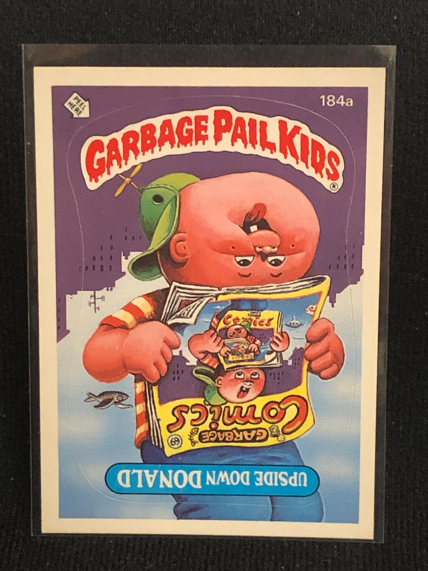 Garbage Pail Kids Original Series 5 (os5) 184a Upside Down Donald