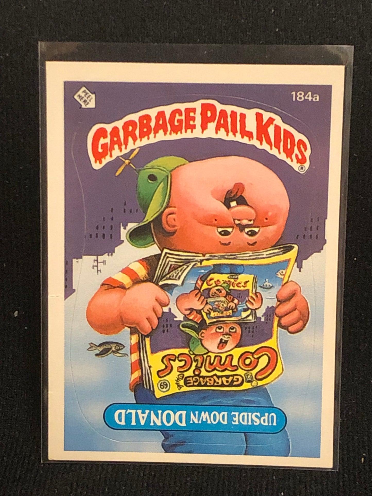 Garbage Pail Kids Original Series 5 (os5) 184a Upside Down Donald