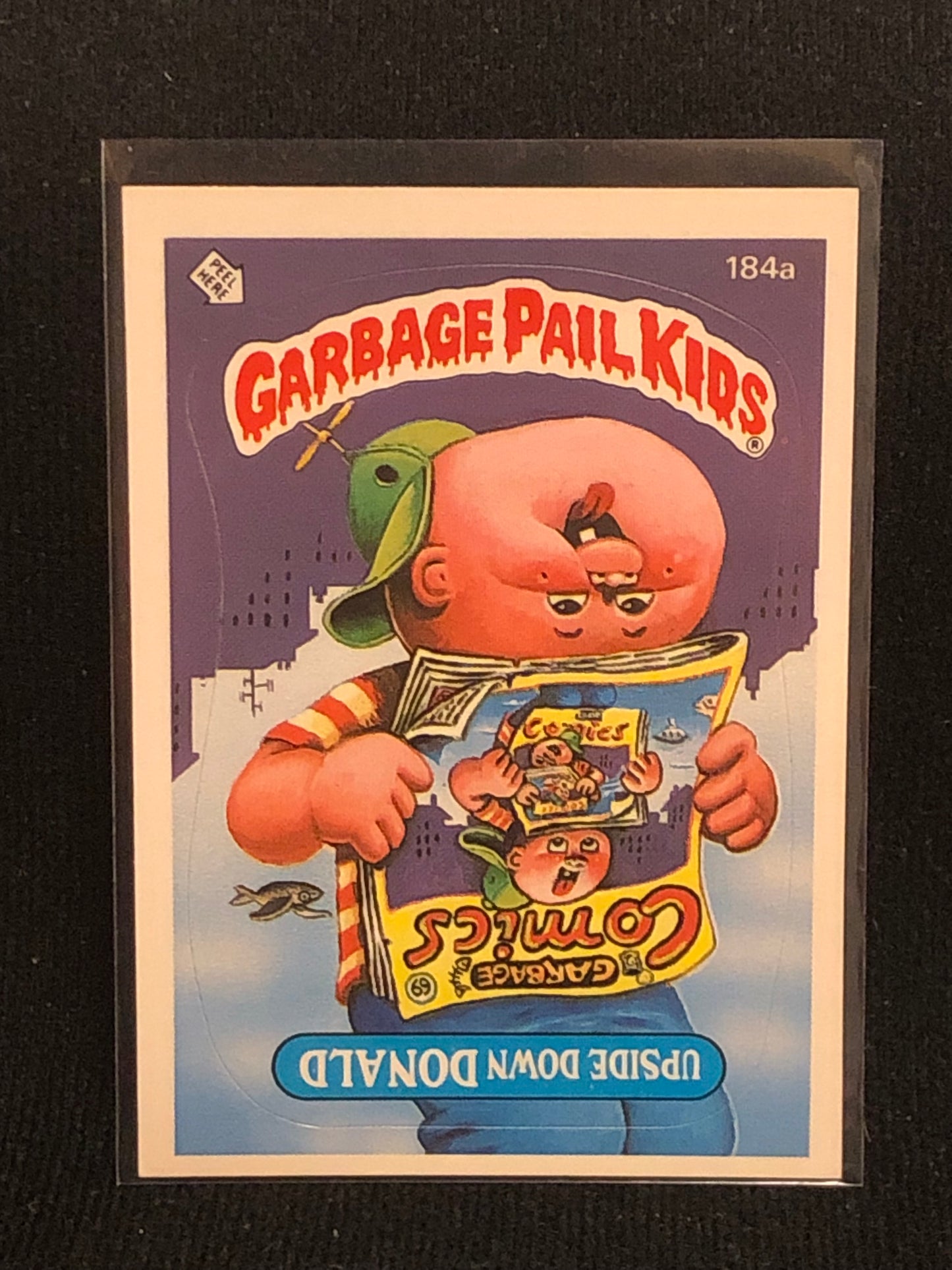 Garbage Pail Kids Original Series 5 (os5) 184a Upside Down Donald