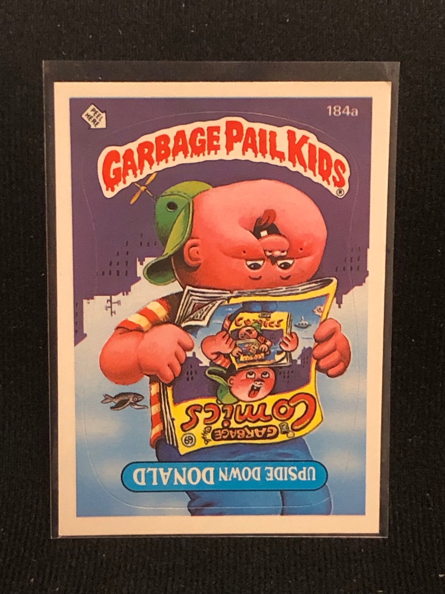 Garbage Pail Kids Original Series 5 (os5) 184a Upside Down Donald