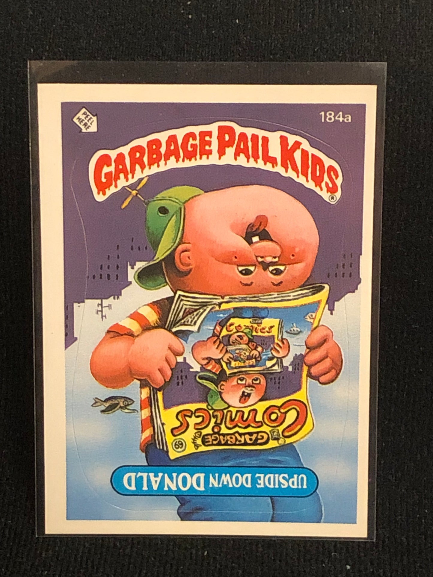 Garbage Pail Kids Original Series 5 (os5) 184a Upside Down Donald