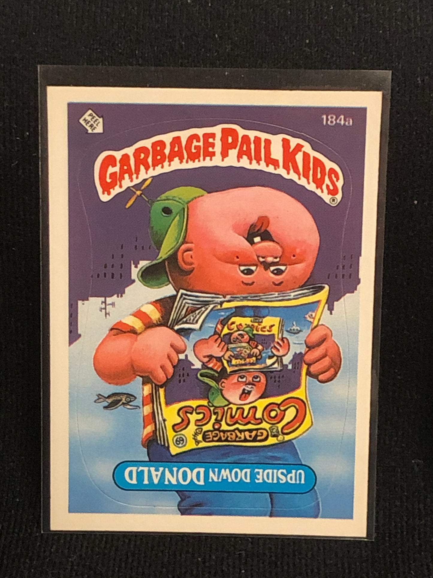 Garbage Pail Kids Original Series 5 (os5) 184a Upside Down Donald