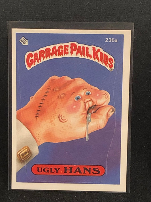 Garbage Pail Kids Original Series 6 (os6) 235a Ugly Hans