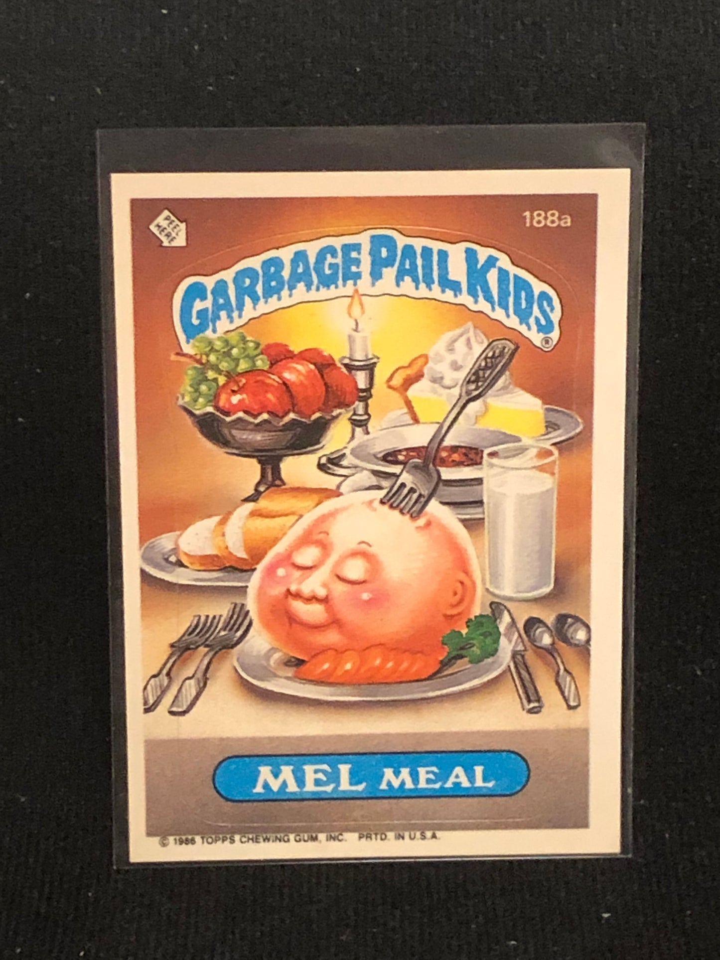 Garbage Pail Kids Original Series 5 (os5) 188a Mel Meal