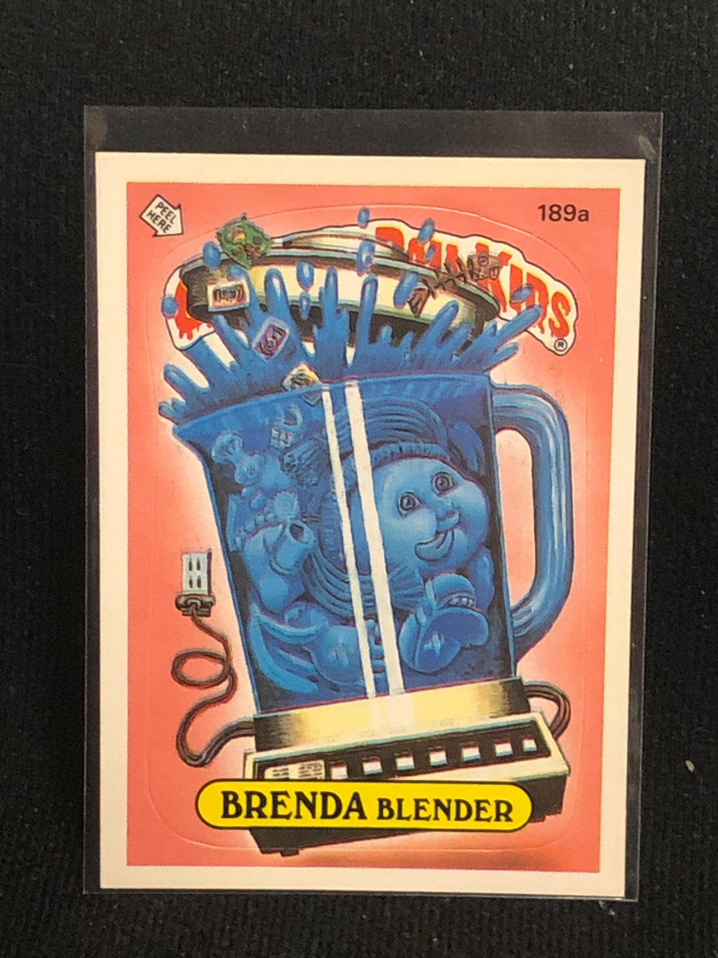 Garbage Pail Kids Original Series 5 (os5) 189a Brenda Blender