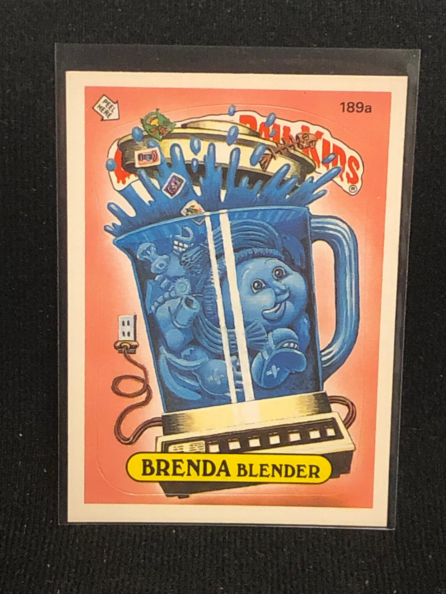 Garbage Pail Kids Original Series 5 (os5) 189a Brenda Blender