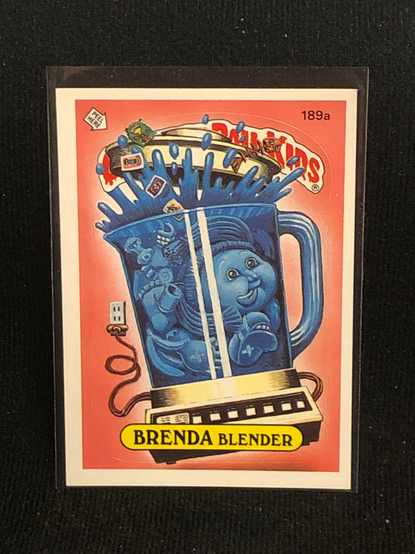 Garbage Pail Kids Original Series 5 (os5) 189a Brenda Blender