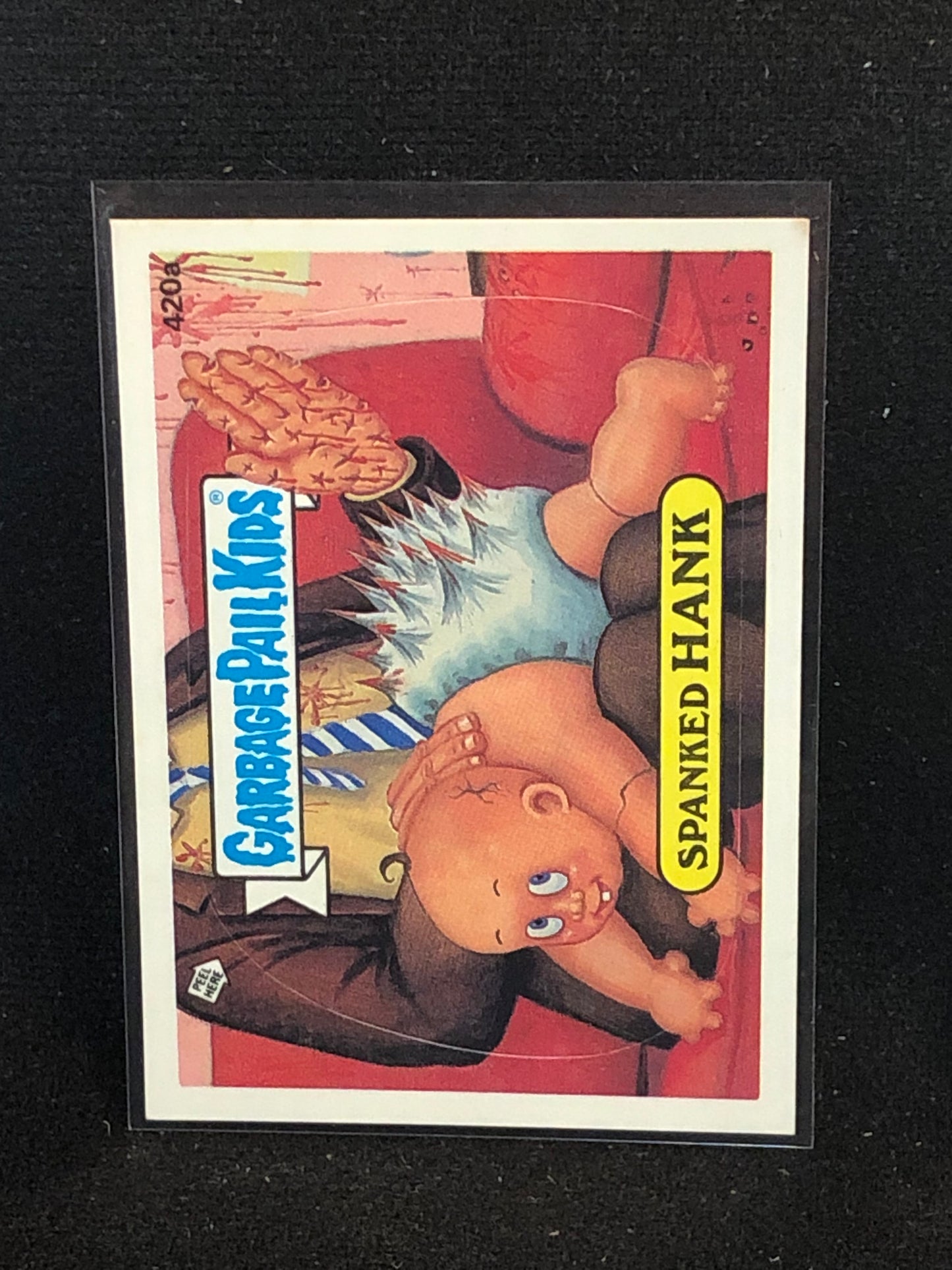 Garbage Pail Kids Original Series 11 (os11) 420a Spanked Hank