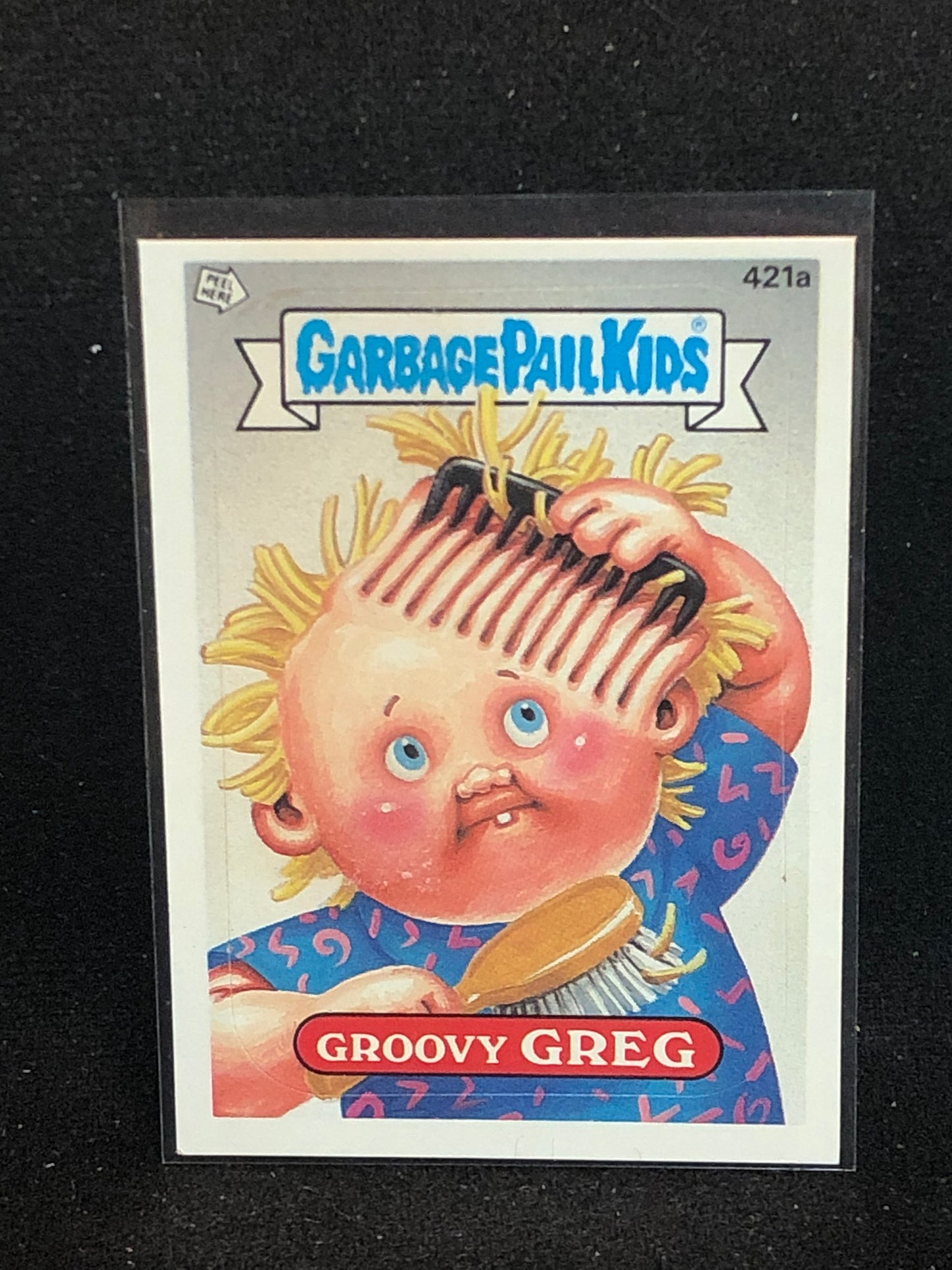 Garbage Pail Kids Original Series 11 (os11) 421a Groovy Greg