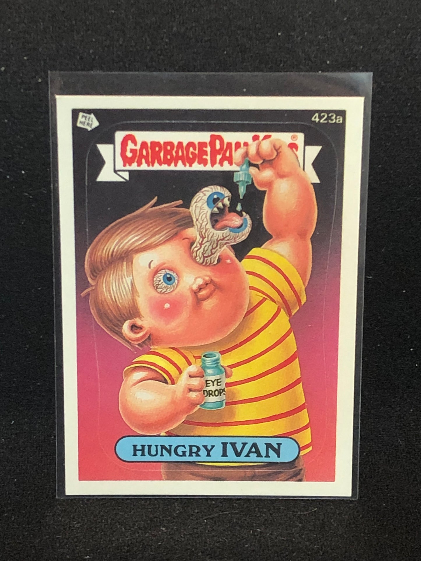 Garbage Pail Kids Original Series 11 (os11) 423a Hungry Ivan
