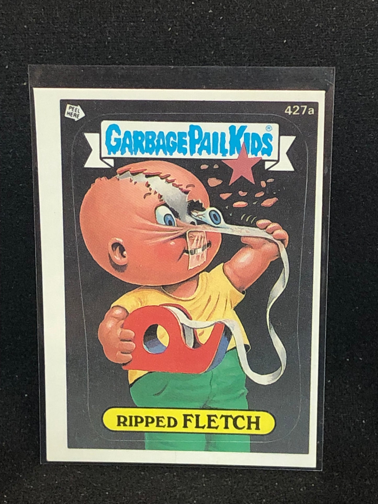 Garbage Pail Kids Original Series 11 (os11) 427a Ripped Fletch